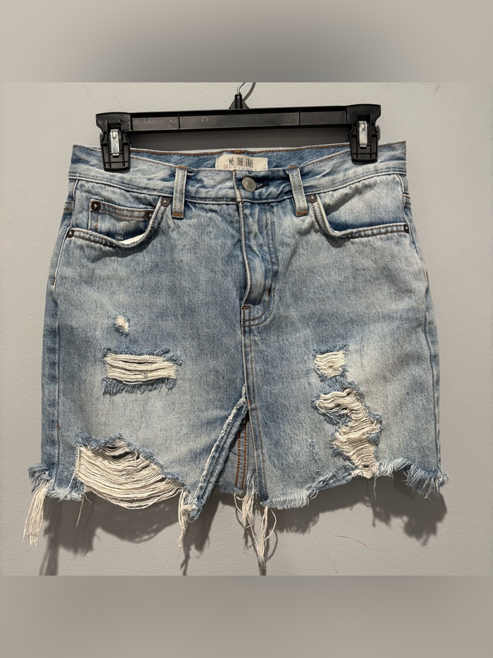 We‎ the free distressed skirt